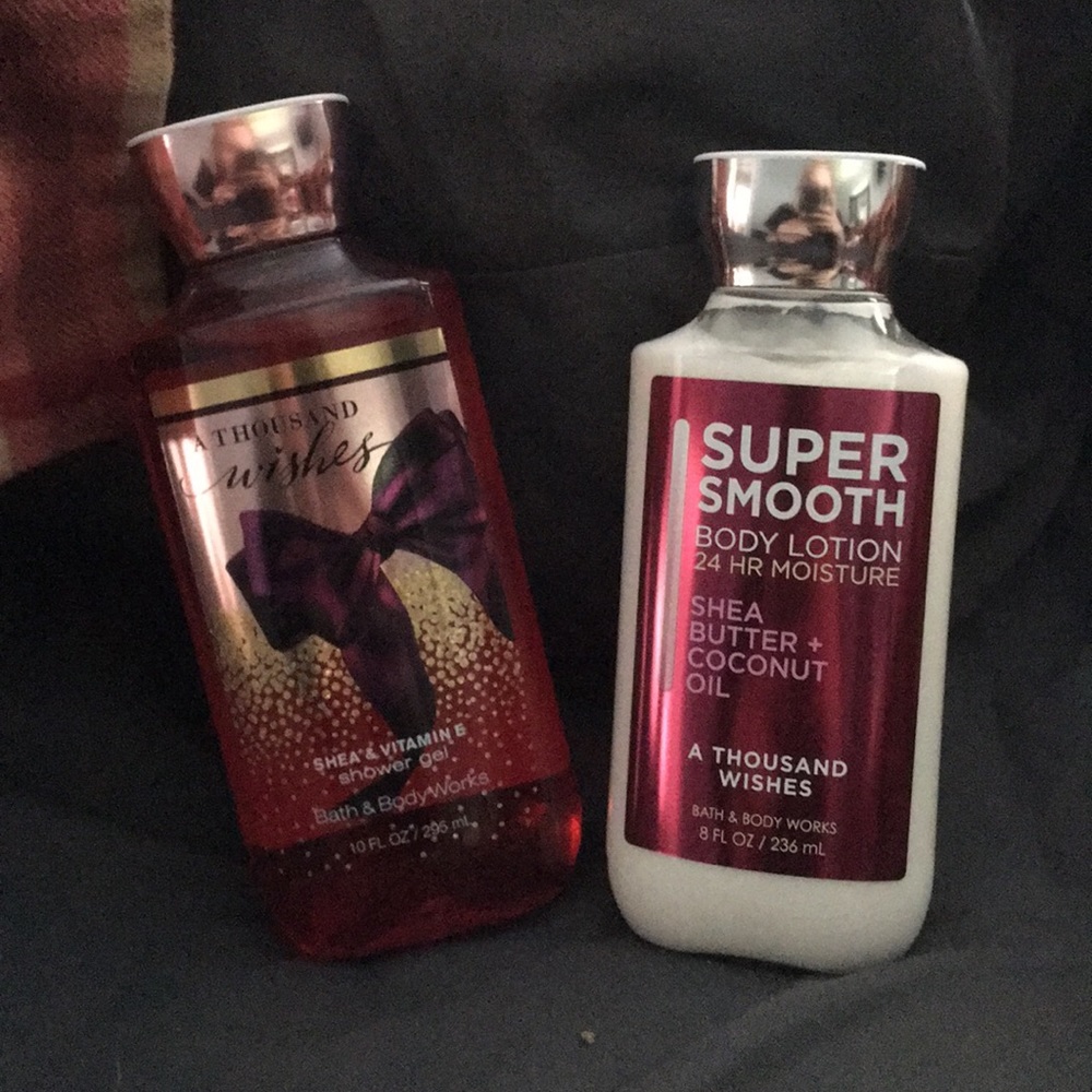 Bath & Body Works Shower Gel and Body Lotion